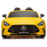 Elektrické autíčko Mercedes GT63 AMG - LCD, žlté